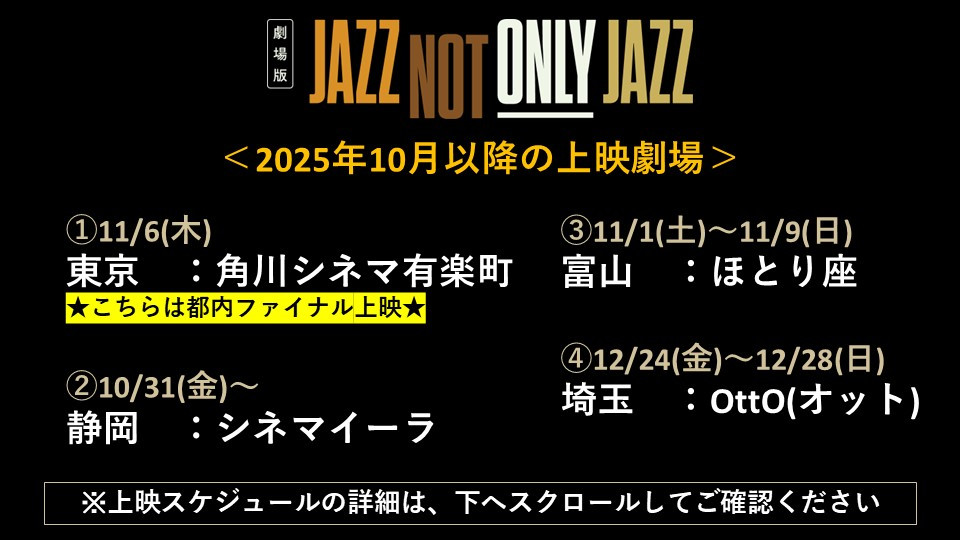 劇場版「JAZZ NOT ONLY JAZZ」